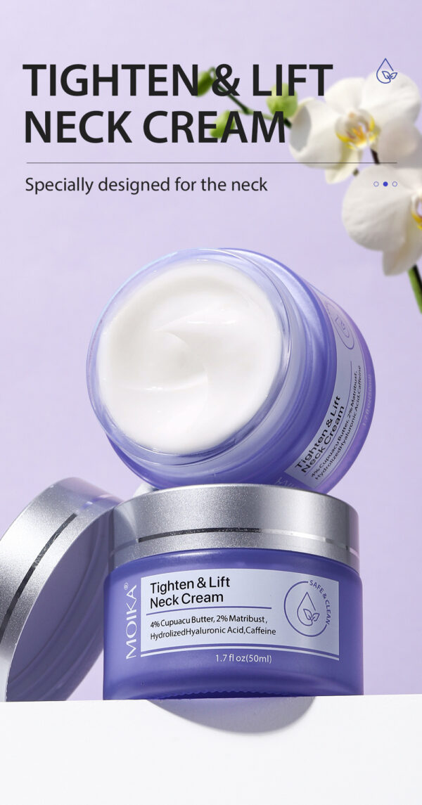 Neck Wrinkle Removal Cream Tightening Firming Fade Fine Lines Anti-Aging Necklines Lifting Shaping Beauty Neck Cream - Image 4