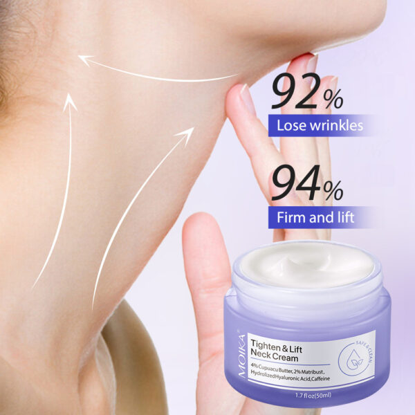 Neck Wrinkle Removal Cream Tightening Firming Fade Fine Lines Anti-Aging Necklines Lifting Shaping Beauty Neck Cream - Image 6